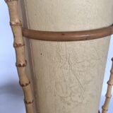 Bamboo lamp and paper