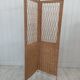 Rattan and wicker screen 2 leaves