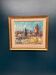 Swedish Oil on Panel – “Landskap” by A. Roos – Signed – Vintage