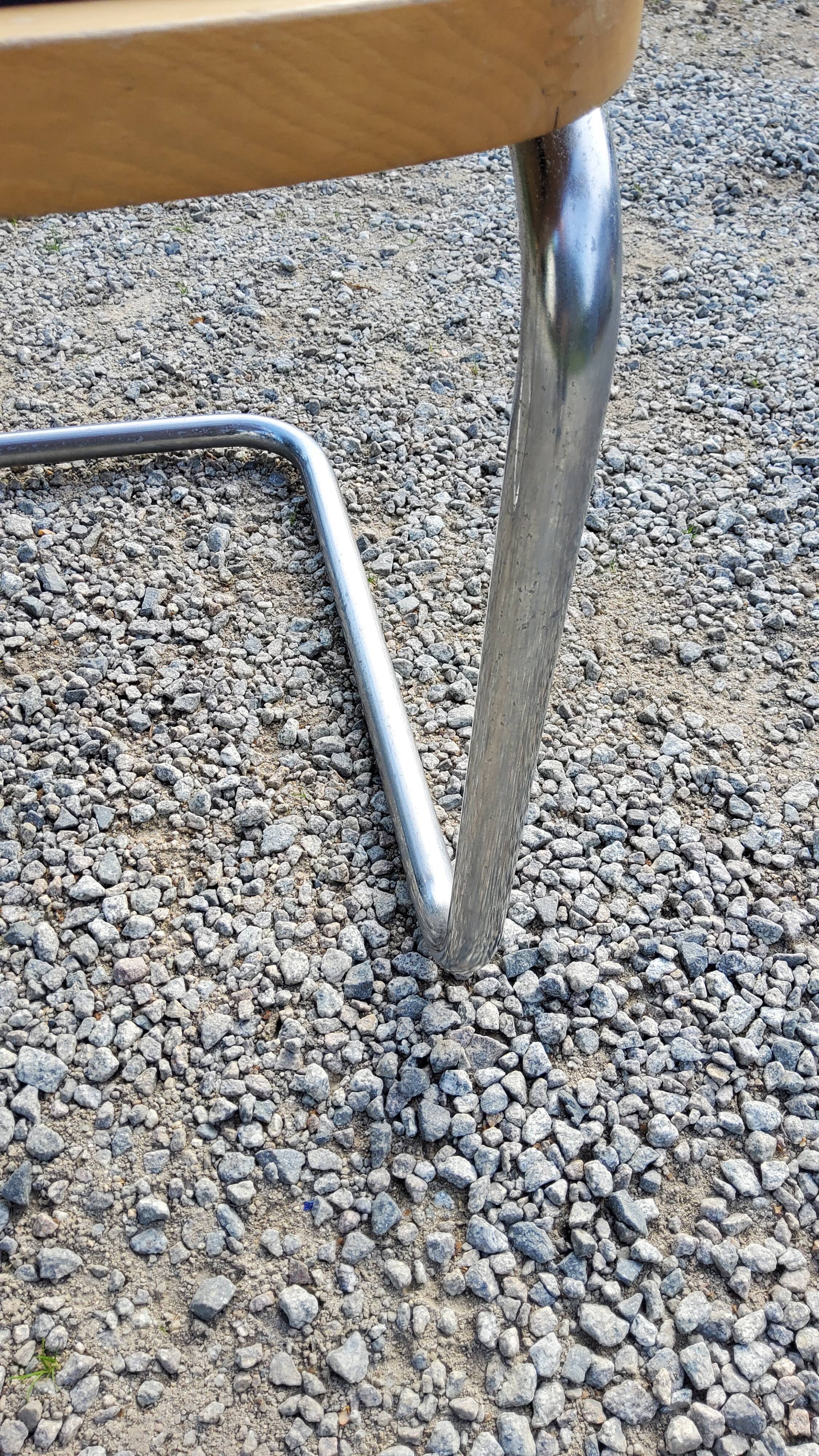 Set of 2 chairs by Marcel Breuer Cesca b32 edition of the 70s