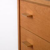 Scandinavian oak chest of drawers