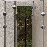 1950s chrome-plated aluminum entrance hall