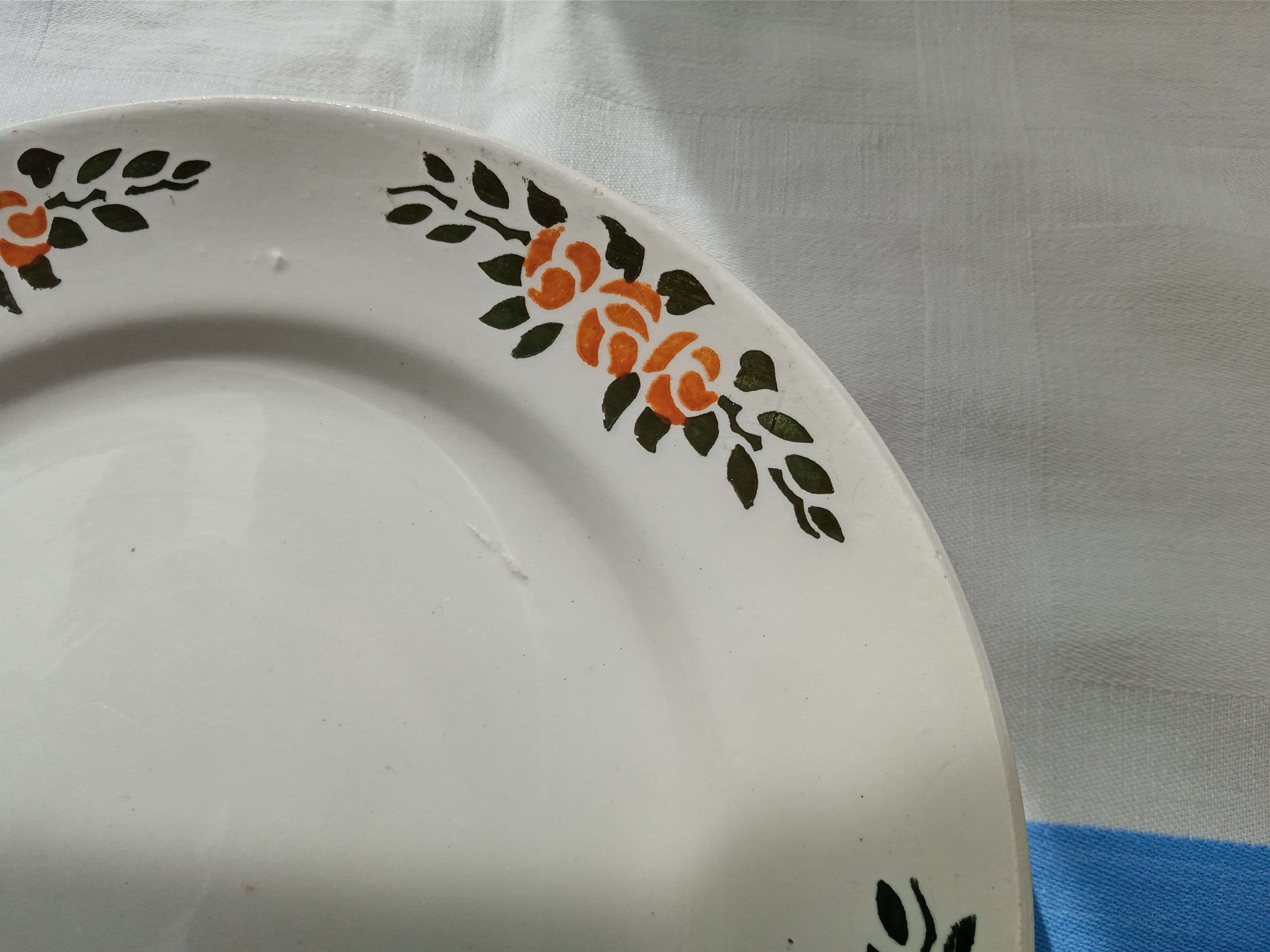 8 flat plates Denise