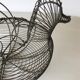 Wire egg basket