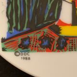 Empty pocket in polychrome earthenware Picasso, 1988