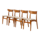 Ensemble de 4 chaises à manger par Schiønning & Elgaard