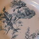 4 Flat plates in Terre de Fer Choisy le Roi HB service Provençal
