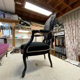 Baroque Napoleon III armchair