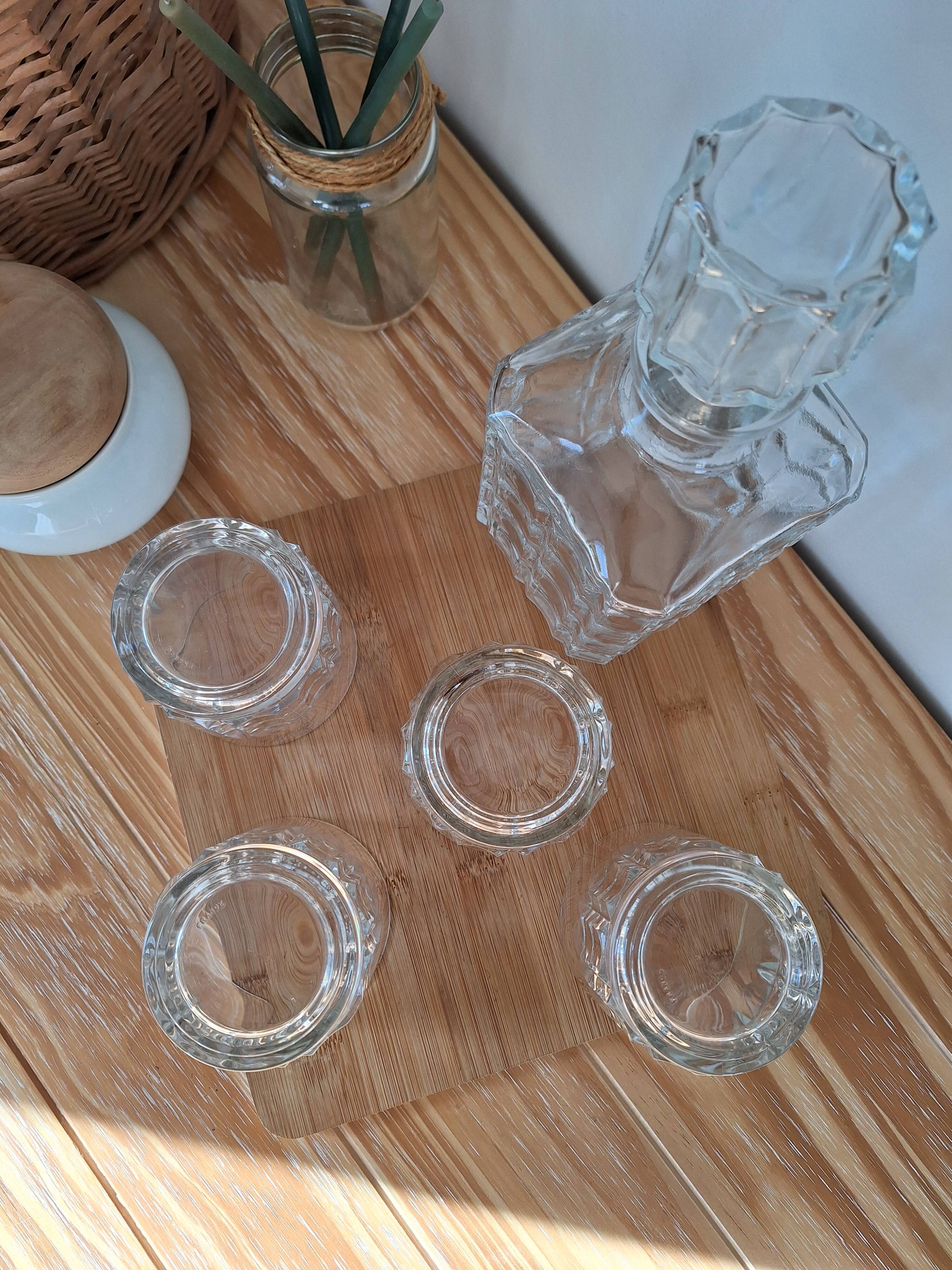 Carafe et verres à whisky
