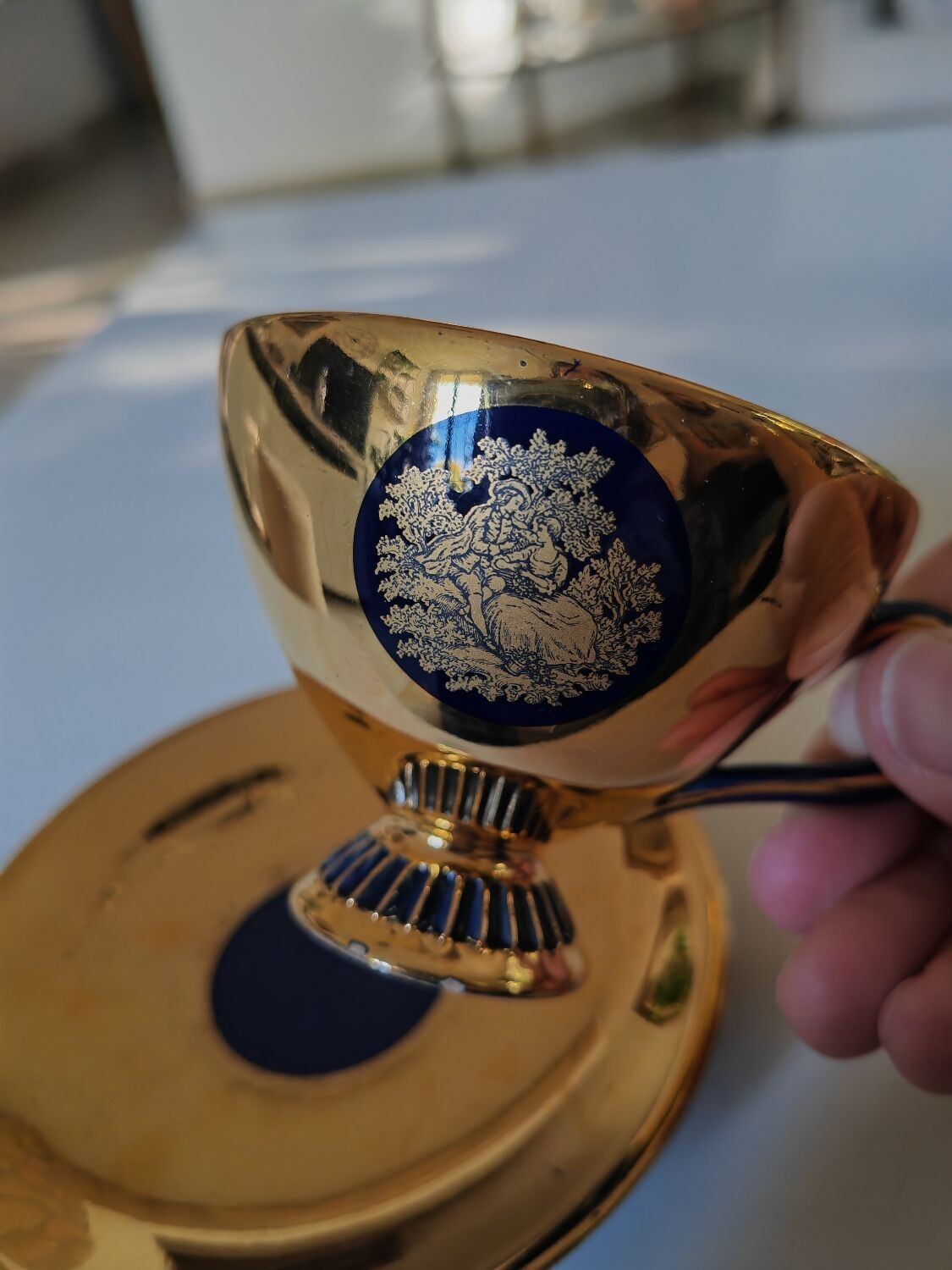 Florentine gold cup
