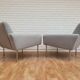 H.J.Wegner "Airport", pair of armchairs, model AP 34/1, completely renovated - reupholstered