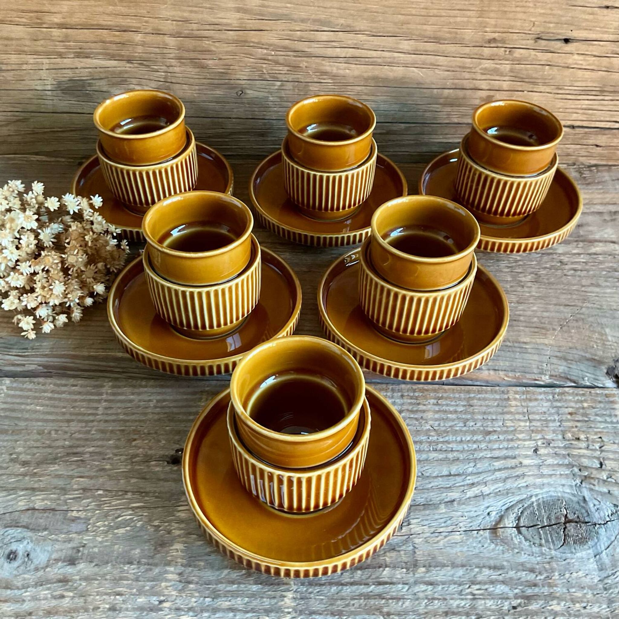 6 espresso cups Tognana Italy