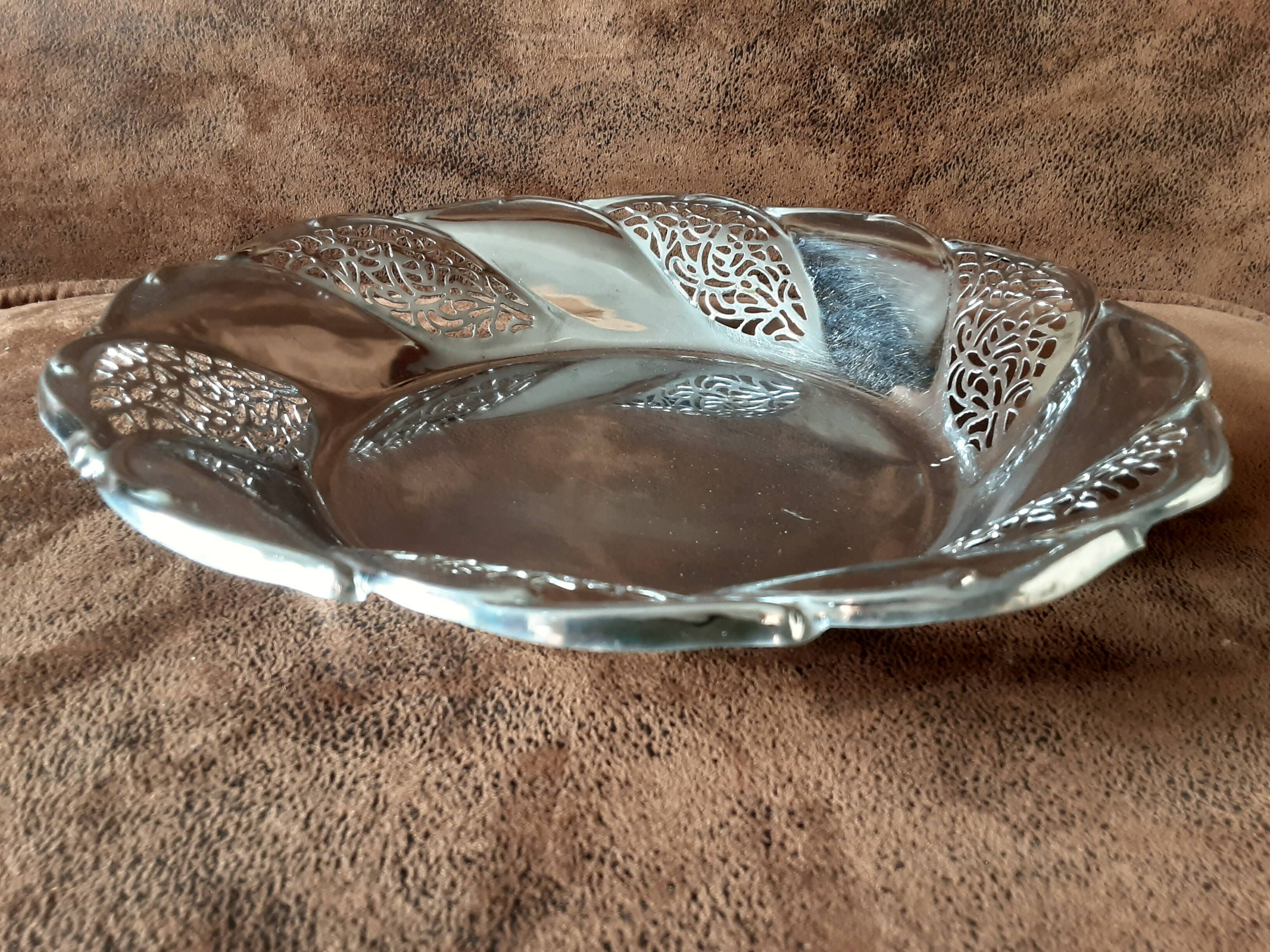 Vintage metal basket