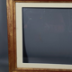 Old frame gilded wood gold leaf 46x35.5 cm, foliage 40x30 cm + master pass SB