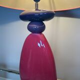 Large pebble lamp François Chatain 80s