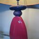 Grande lampe galets François Chatain années 80