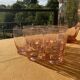 Service of orangeade in antique Rosaline.