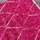 Traditional handmade wool pink rug 250cmx150cm