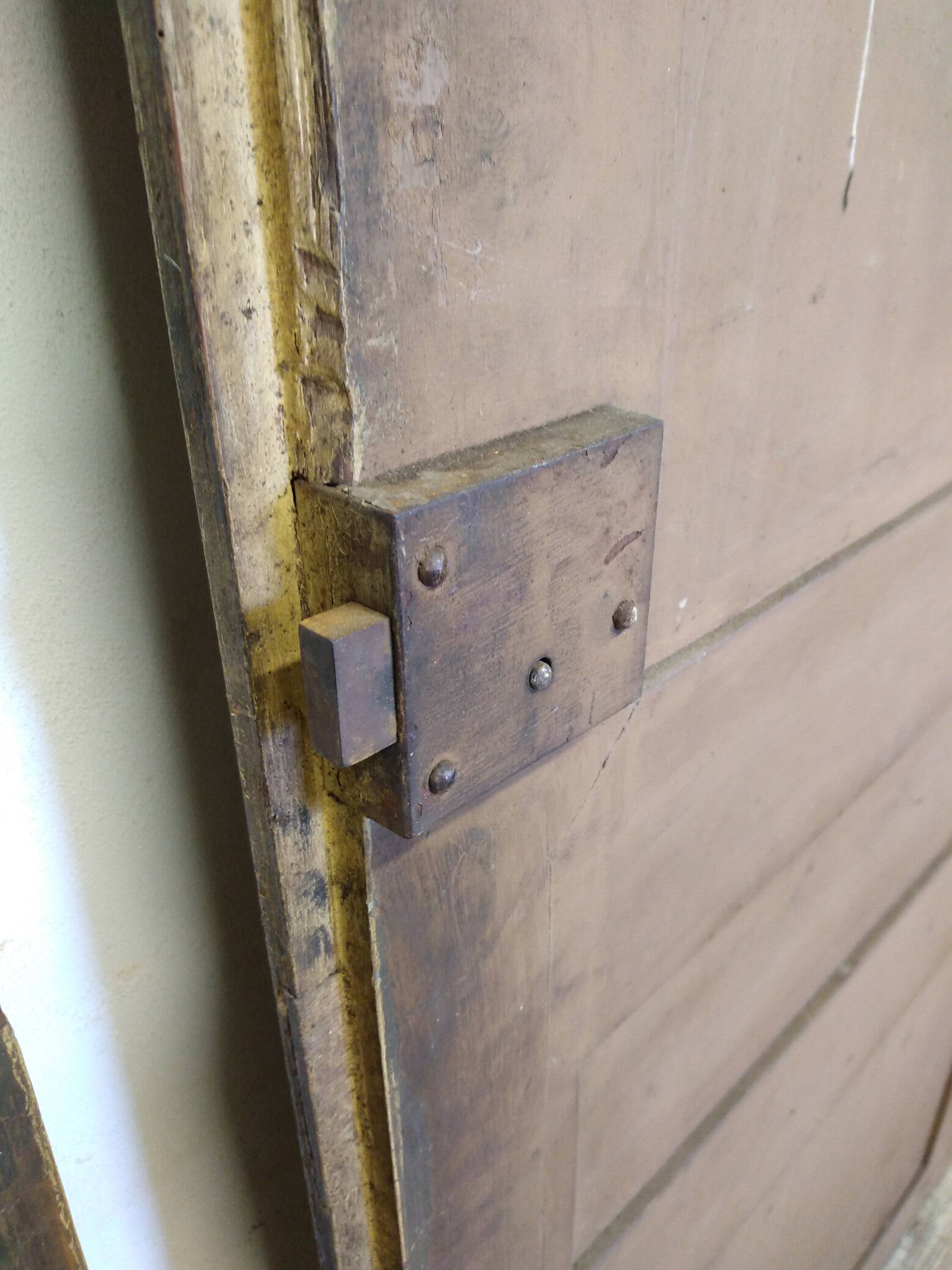 Antique closet doors