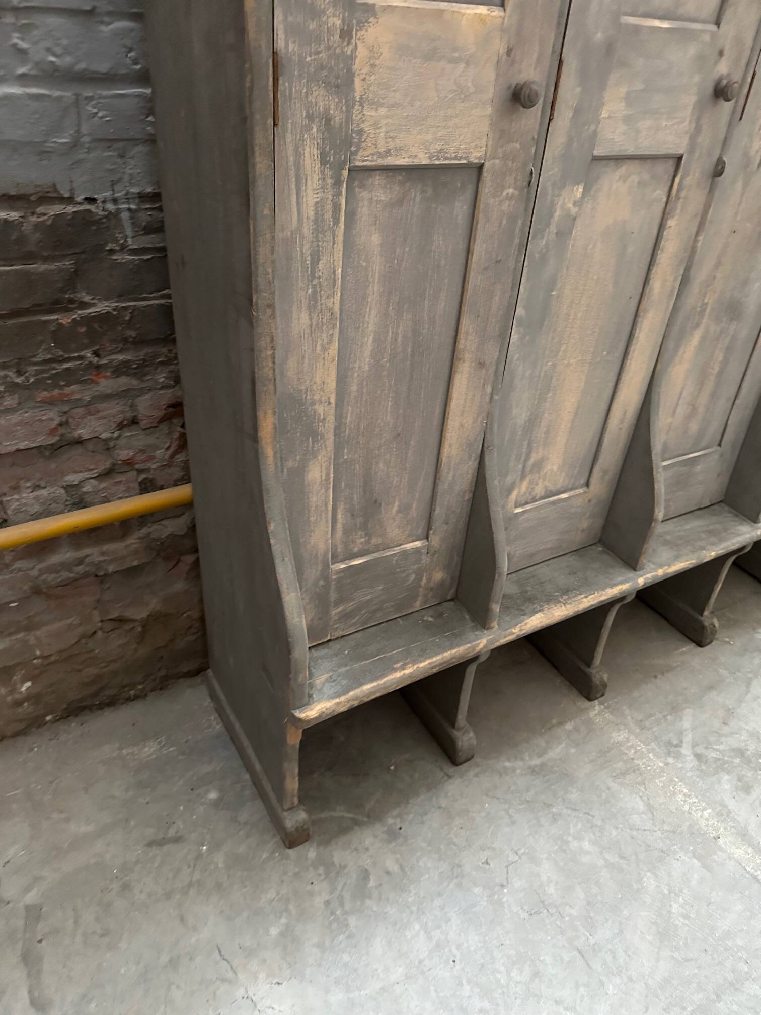 Workshop locker room, early 20th century