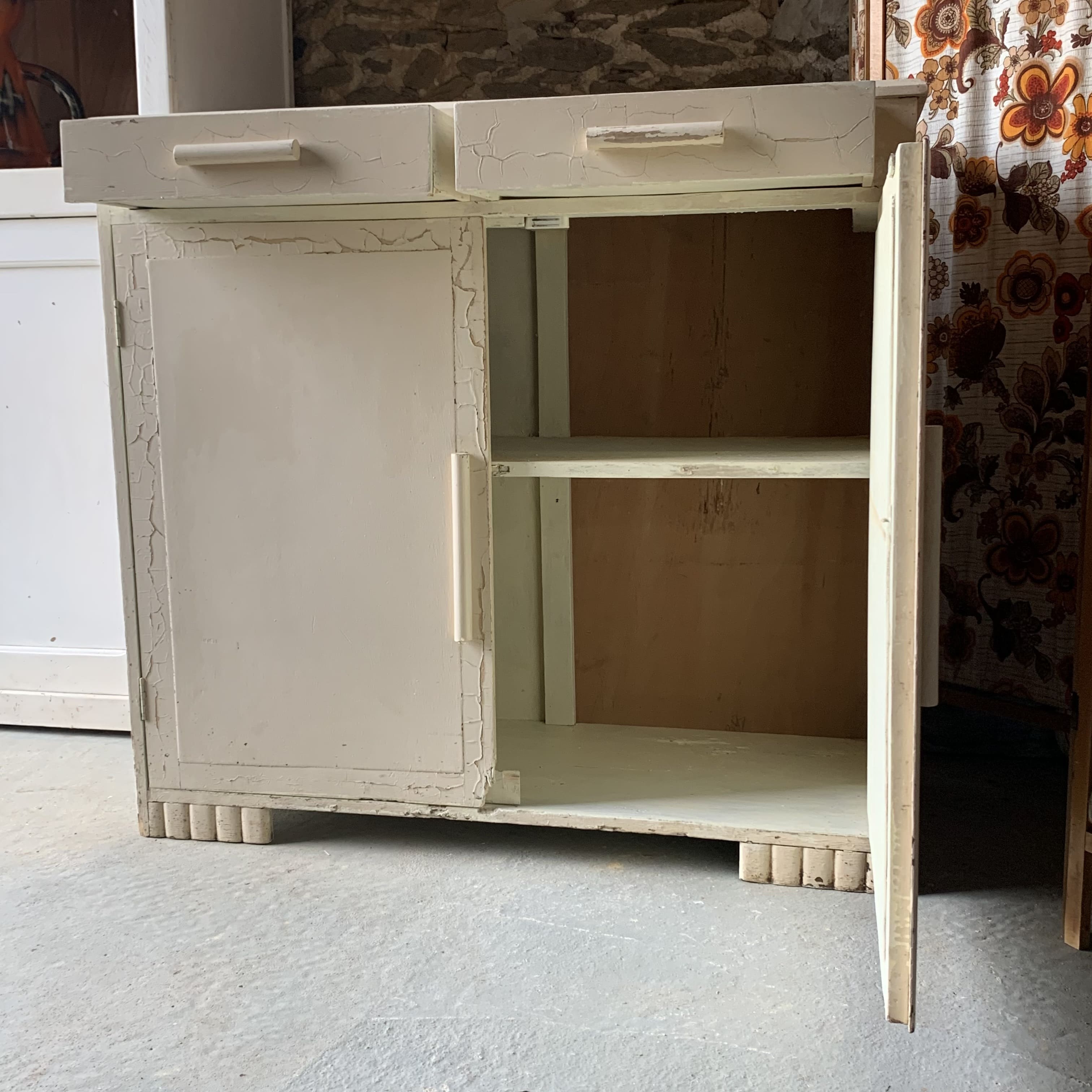 Buffet with elephant feet