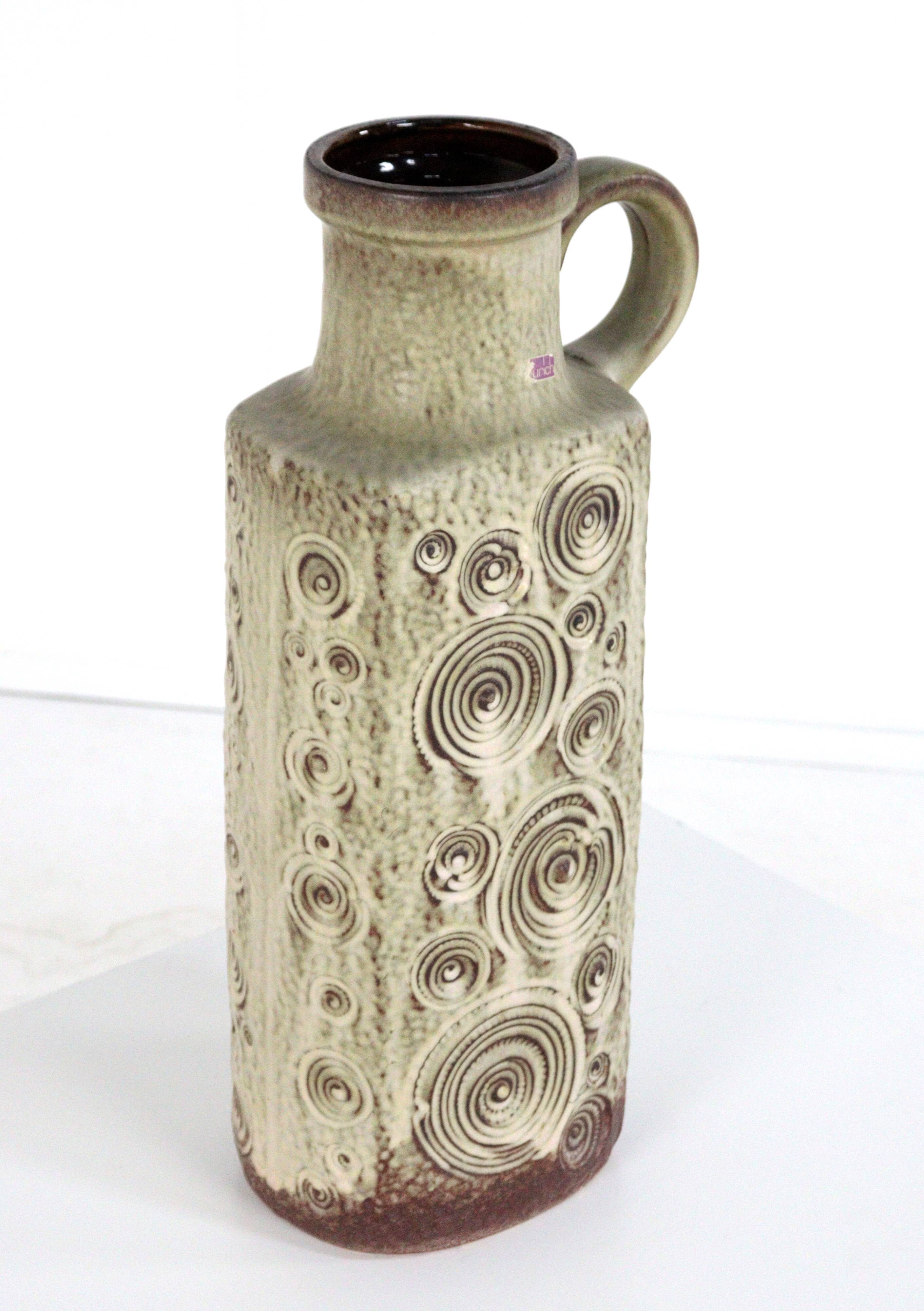 Vase de sol Scheurich Allemagne de l'Ouest 482-50