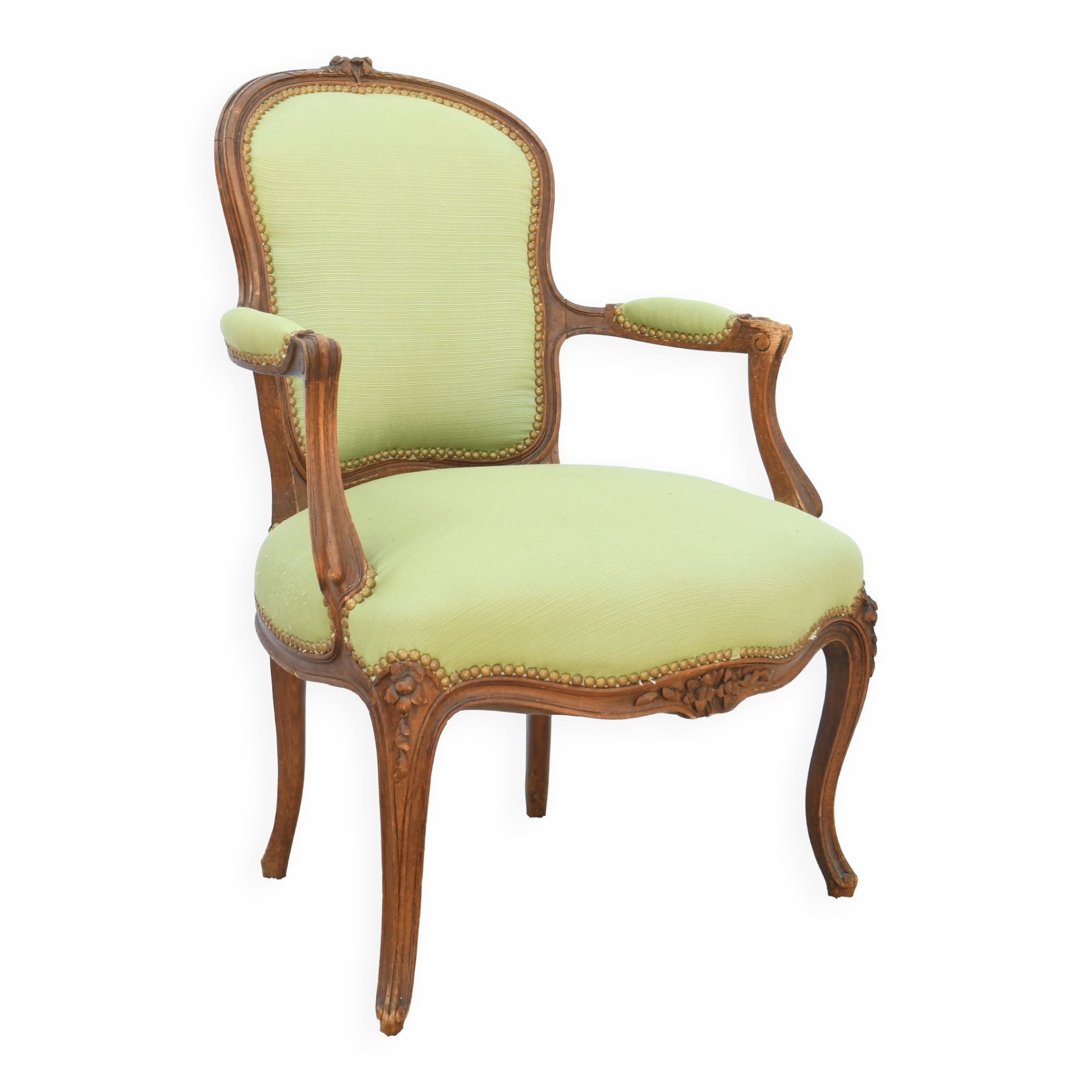 Louis XV style convertible armchair