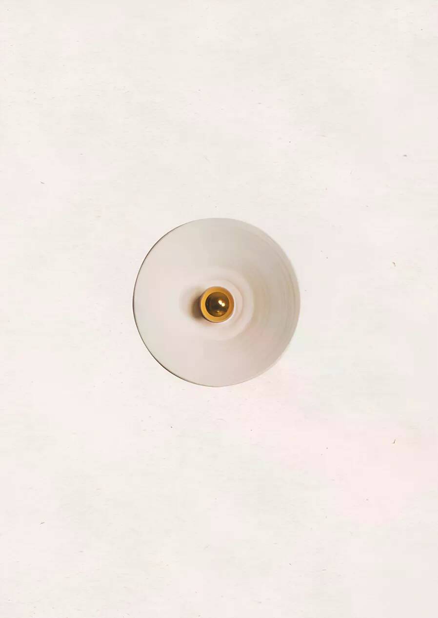 Lisette - white terracotta - wall light