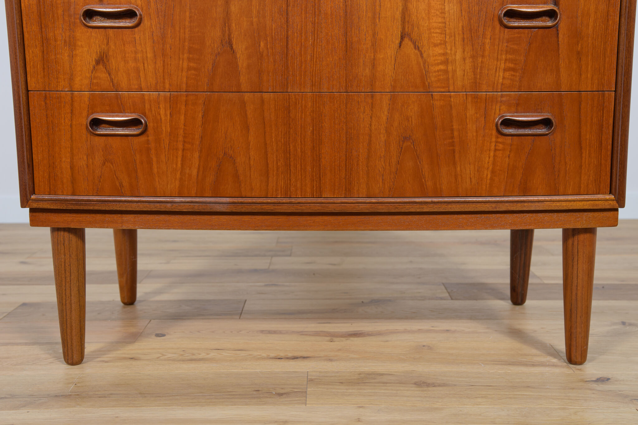 Mid-Century teak chest of drawers by Poul Jessen for PMJ Viby, 1960s