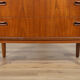 Mid-Century teak chest of drawers by Poul Jessen for PMJ Viby, 1960s