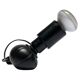 Vintage Italian 600 table lamp by Gino Sarfatti for Arteluce, black body & base