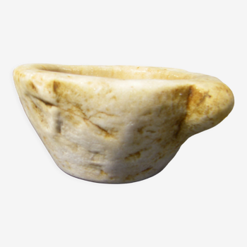 Antique marble mortar