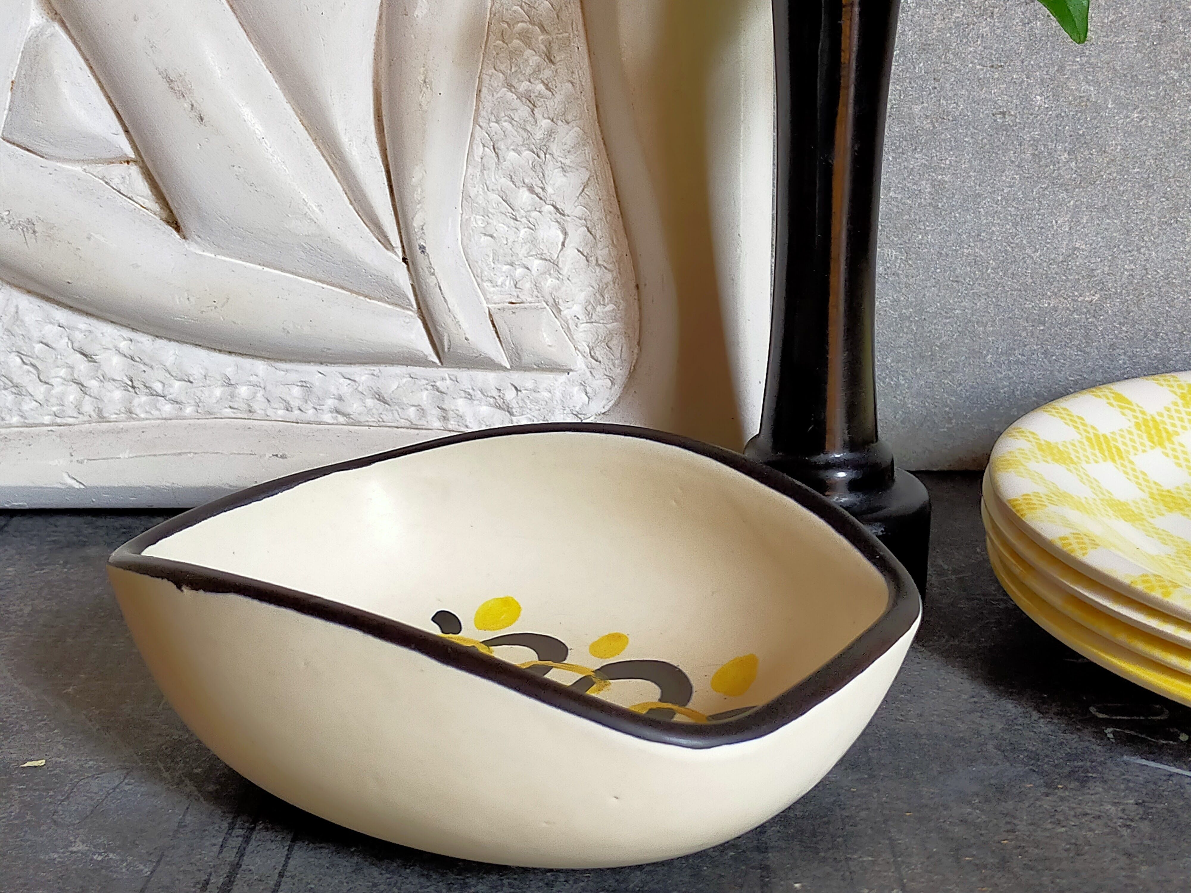 Ceramics trinket bowl of Vallauris 50
