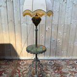 Lampadaire en bronze et onyx de style Napoléon III