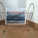 Golden magazine rack