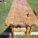 Antique wooden joiner's workbench / complete workbench