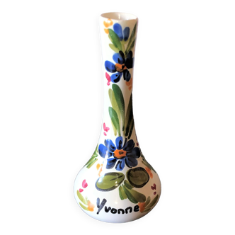 Vase soliflore artisanal Saint Alban France