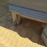 Gustavian grey patina notch