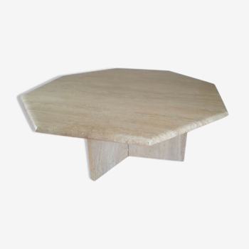 Table basse en travertin