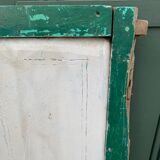 Pair of patinated wooden shutters