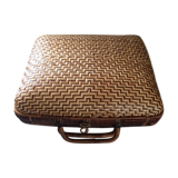 Vintage wicker case