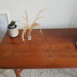 Scandinavian coffee table circa 1960 - by F. Ohlsson in teak (model Sesam, brand Tingstrom)