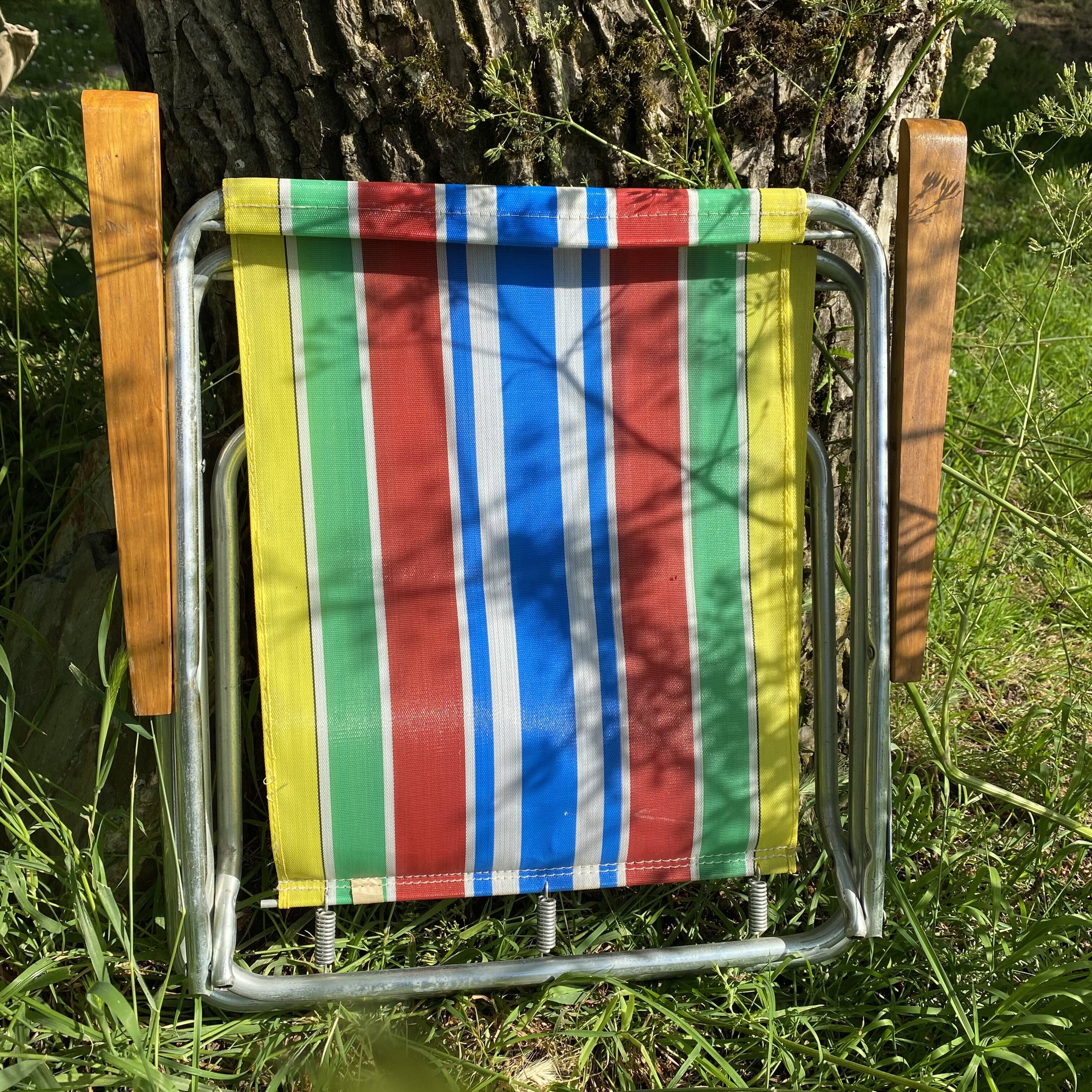 Vintage camping chair