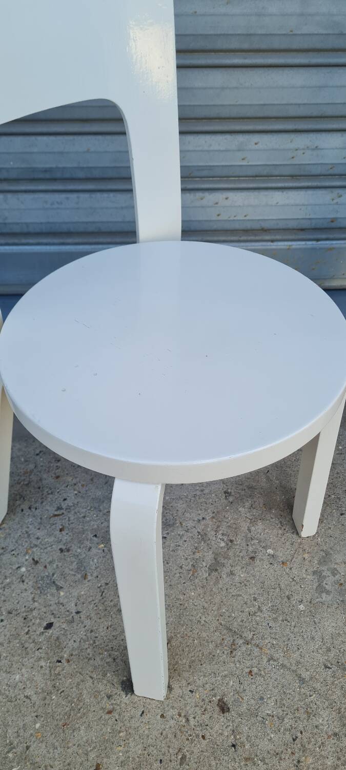Set of 4 Alvar Aalto chairs