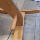 Beech rocking horse