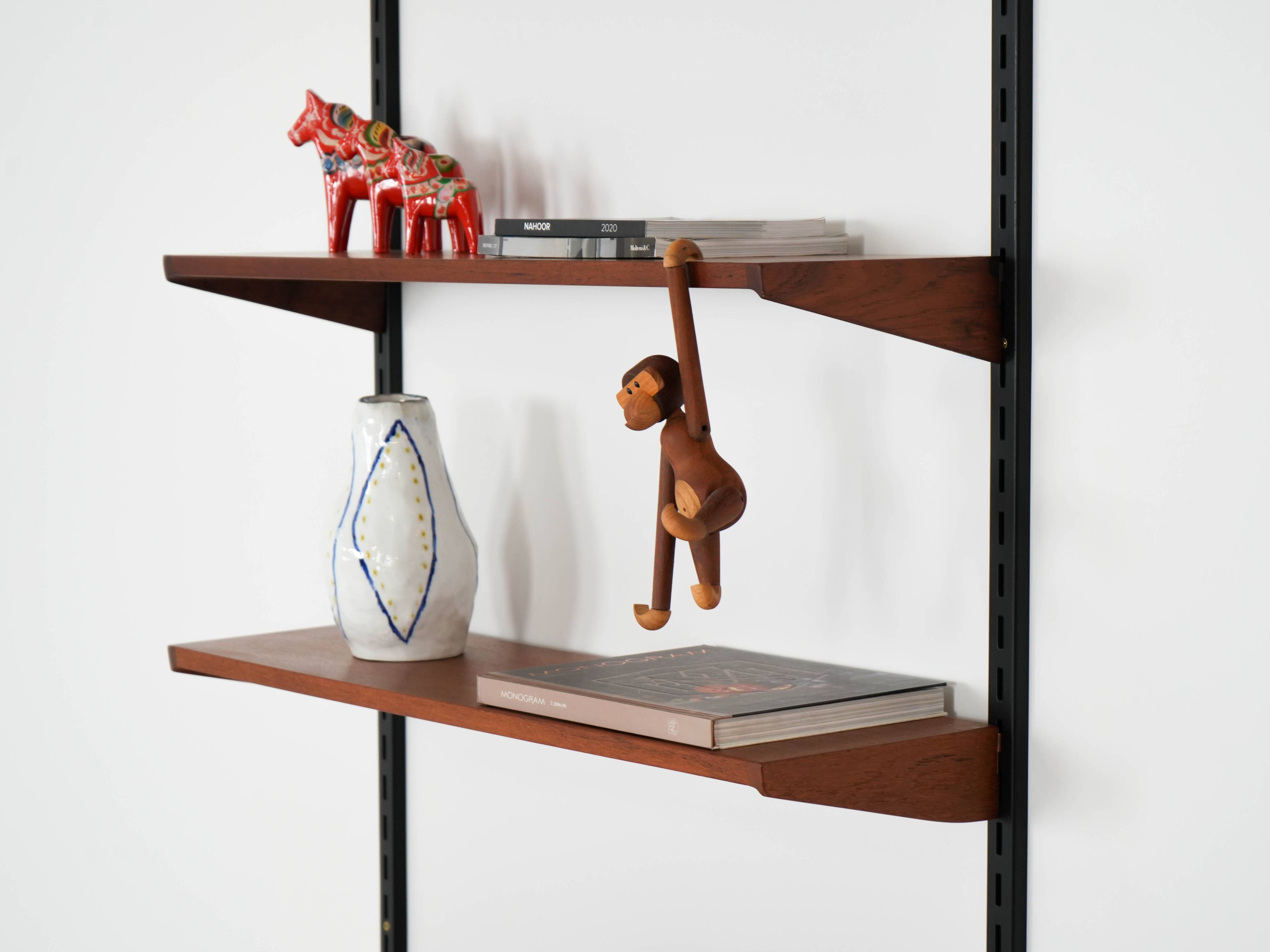 Teak modular shelving unit, Danish design, 1960s, designer: Kai Kristiansen