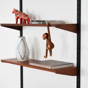 Étagère modulaire en teck, design danois, années 1960, designer : Kai Kristiansen