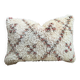 Vintage Berber wool cushion cover: Moroccan rug cushion,