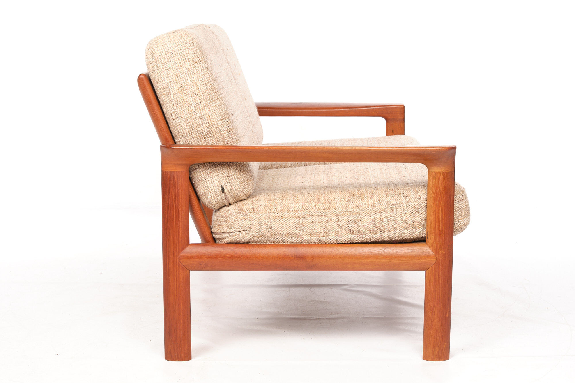 2 seater sofa, Sven Ellekaer by Komfort, vintage teak