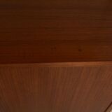 Vintage freestanding teak shelf